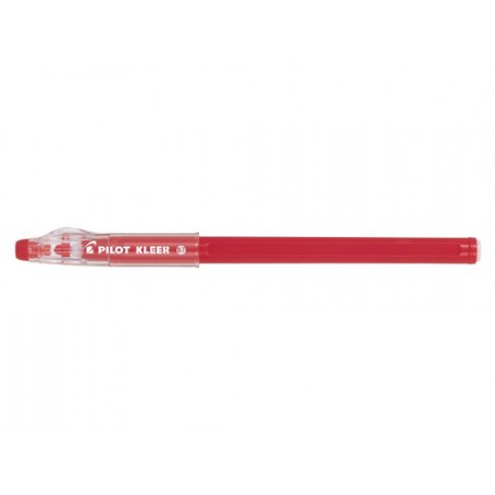 Pilot Kleer Rosso Penna a sfera retrattile a clip Fine (006562)