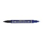 Pentel N75W-CE marcatore permanente Combinata Blu 1 pz (N75W-CE)
