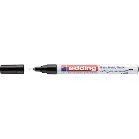 Edding 780 marcatore permanente Punta sottile Nero 1 pz (4-780-9-001)