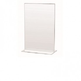 Lebez 7087 supporti per menù Supporto da tavolo Trasparente Acrilico (7087)