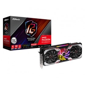 Asrock Phantom Gaming RX6900XT PGD 16GO AMD Radeon RX 6900 XT 16 GB GDDR6 (90-GA2DZZ-00UANF) (90-GA2DZZ-00UANF_PROMO)
