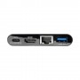 Tripp Lite U444-06N-H4GUBC hub di interfaccia USB 3.2 Gen 2 (3.1 Gen 2) Type-C 1000 Mbit/s Nero (U444-06N-H4GUBC)