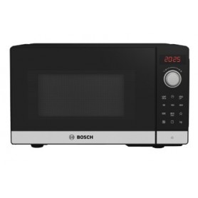 Bosch Serie 2 FEL023MS2 forno a microonde Superficie piana Solo microonde 20 L 800 W Nero, Acciaio inossidabile (FEL023MS2)