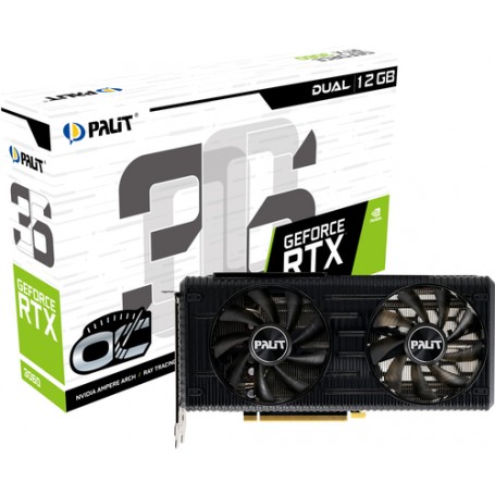 Palit NE63060T19K9-190AD scheda video NVIDIA GeForce RTX 3060 12 GB GDDR6 (NE63060T19K9-190AD)