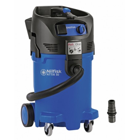 Nilfisk Nass-/Trockensauger ATTIX 50-21 PC CL R 47 L Aspiratore a cilindro Secco e bagnato 1400 W Senza sacchetto (107400412)