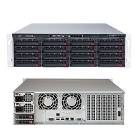 Supermicro SuperServer 6039P-E1CR16L LGA 3647 (Socket P) Armadio (3U) Nero (SSG-6039P-E1CR16L)
