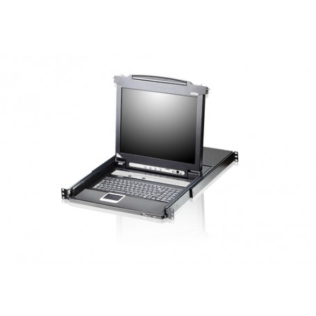 Aten CL5708M switch per keyboard-video-mouse (kvm) Montaggio rack Nero (CL5708M-ATA-2XK06UG)