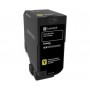 Lexmark CS725 cartuccia toner 1 pz Originale Giallo (74C0H40)