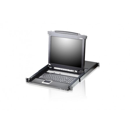 ATEN CL5708N-ATA switch per keyboard-video-mouse (kvm) Montaggio rack Nero (CL5708N-ATA)