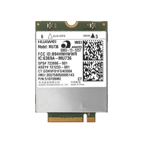 HP hs3110 HSPA+ mobile broadband WWAN module (748599-005)