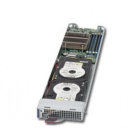 Supermicro MicroBlade MBI-6118D-T2 Intel® C224 LGA 1150 (Presa H3) Grigio, Argento (MBI-6118D-T2)