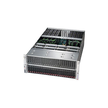 Supermicro SuperServer 4027GR-TRT Intel® C602 LGA 2011 (Socket R) Armadio (4U) Nero (SYS-4027GR-TRT)