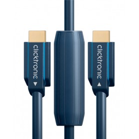 ClickTronic 70088 cavo HDMI 25 m HDMI tipo A (Standard) Blu (70088)