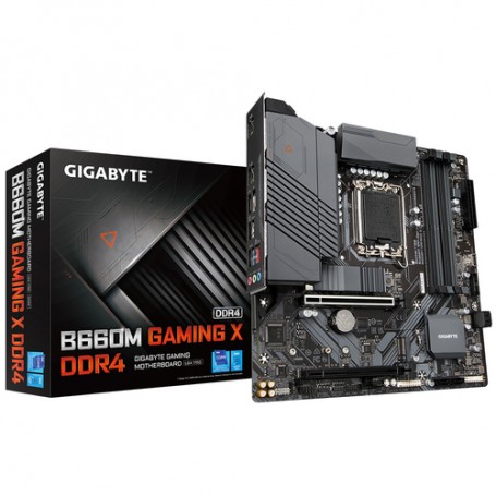 Gigabyte B660M GAMING X DDR4 scheda madre Intel B660 LGA 1700 micro ATX (B660M GAMING X DDR4)