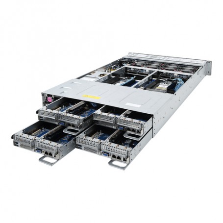 Gigabyte H261-Z61 Armadio (2U) Nero (6NH261Z61MR-00)