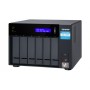 QNAP TVS-672N NAS Tower Collegamento ethernet LAN Nero i3-8100T (TVS-672N-I3-4G)