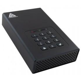 Apricorn Aegis Padlock DT disco rigido esterno 10000 GB Nero (ADT-3PL256-10TBEMEA)