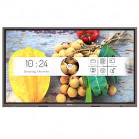 Kindermann 86" 218.44cm DS TD-86²-S Touch Pannello piatto interattivo 2,18 m (86") LCD 4K Ultra HD Titanio Touch s (3050000014)