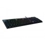 Logitech G G815 LIGHTSPEED RGB Mechanical Gaming Keyboard – GL Tactile tastiera USB Nordic Carbonio (920-008989)