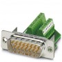 Phoenix Contact VS-15-ST-DSUB/16-MPT-0,5 cavo di collegamento D-SUB 15 Verde, Argento (1688078)