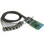 Moxa CP-118U-T scheda di interfaccia e adattatore (CP-118U-T)