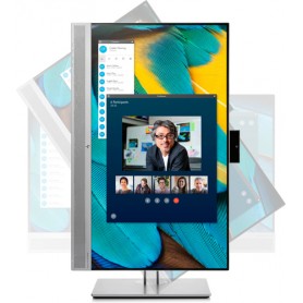 HP EliteDisplay E243m 60,5 cm (23.8") 1920 x 1080 Pixel Full HD LED Nero, Argento (1FH48AA)