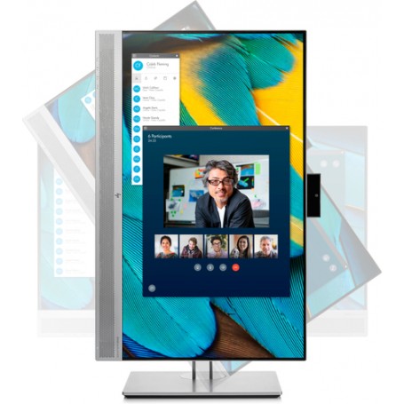 HP EliteDisplay E243m 60,5 cm (23.8") 1920 x 1080 Pixel Full HD LED Nero, Argento (1FH48AA)