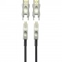 SpeaKa Professional SP-9538584 cavo HDMI 50 m HDMI tipo D (Micro) Argento, Nero (SP-9538584)