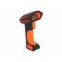 DeLOCK 90556 lettore di codici a barre Lettore di codici a barre portatile 1D/2D CMOS Nero, Arancione (90556)