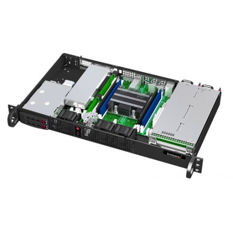 Supermicro 506TQC-R301 Rack (1U) Nero (CSE-506TQC-R301)