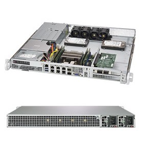 Supermicro SuperServer 1019D-FRN8TP Intel SoC Rack (1U) Argento (SYS-1019D-FRN8TP)