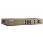 Tenda TEF1210P-8-150W switch di rete Fast Ethernet (10/100) Supporto Power over Ethernet (PoE) Grigio (TEF1210P-8-150W)
