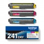 Brother TN-241CMY cartuccia toner 3 pz Originale Ciano, Magenta, Giallo (TN241CMY)