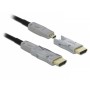 DeLOCK 85881 cavo HDMI 15 m HDMI tipo D (Micro) Nero, Grigio (85881)