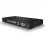 Lindy 32329 switch per keyboard-video-mouse (kvm) Montaggio rack Nero (32329)