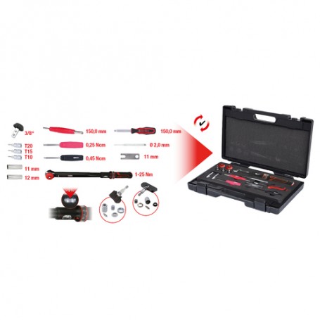 KS Tools 100.1180 set di strumenti meccanici 13 strumenti (100.1180)