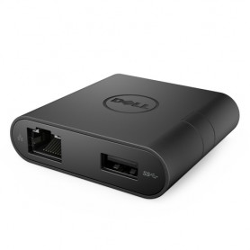 DELL DA200 replicatore di porte e docking station per notebook Cablato USB 3.2 Gen 1 (3.1 Gen 1) Type-C Nero (DA200)