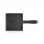 DELL DA200 replicatore di porte e docking station per notebook Cablato USB 3.2 Gen 1 (3.1 Gen 1) Type-C Nero (DA200)