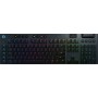 Logitech G G915 LIGHTSPEED Wireless RGB Mechanical Gaming Keyboard - GL Tactile tastiera RF senza fili + Bluetooth  (920-008904)
