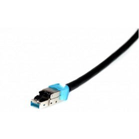 Tecline 79750 cavo di rete Nero 50 m Cat6a S/FTP (S-STP) (79750)