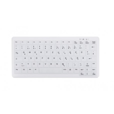 CHERRY AK-C4110 tastiera RF Wireless QWERTZ Tedesco Bianco (AK-C4110F-FUS-W/GE)