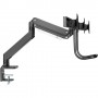 InLine 23172A supporto da tavolo per Tv a schermo piatto 68,6 cm (27") Morsa Nero (23172A)