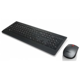 Lenovo 4X30H56822 tastiera RF Wireless Slovacco Nero (4X30H56822)