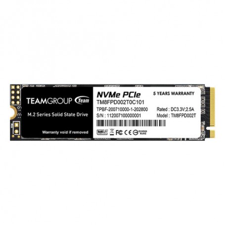 Team Group MP33 PRO M.2 2000 GB PCI Express 3.0 NVMe (TM8FPD002T0C101)