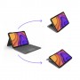 Logitech Folio Touch for iPad Air (4th generation) Grigio Smart Connector QWERTY Inglese britannico (920-009968)