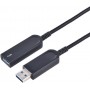 Microconnect USB3.0AAF10AOP cavo USB 10 m USB 3.2 Gen 1 (3.1 Gen 1) USB A Nero (USB3.0AAF10AOP)