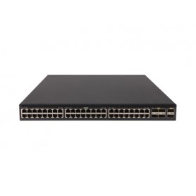 Hewlett Packard Enterprise FlexFabric 5710 48XGT 6QSFP+/2QSFP28 Gestito L3 10G Ethernet (100/1000/10000) 1U Nero (JL586A)