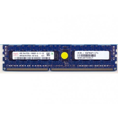 Hewlett Packard Enterprise 687458-001 memoria 4 GB 1 x 4 GB DDR3 1333 MHz Data Integrity Check (verifica integrità (687458-001)