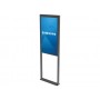 Peerless DS-OM55ND-FLOOR Supporto per display espositivi 139,7 cm (55") Nero (DS-OM55ND-FLOOR)