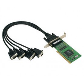 Moxa CP-104UL-DB25M scheda di interfaccia e adattatore (CP-104UL-DB25M)